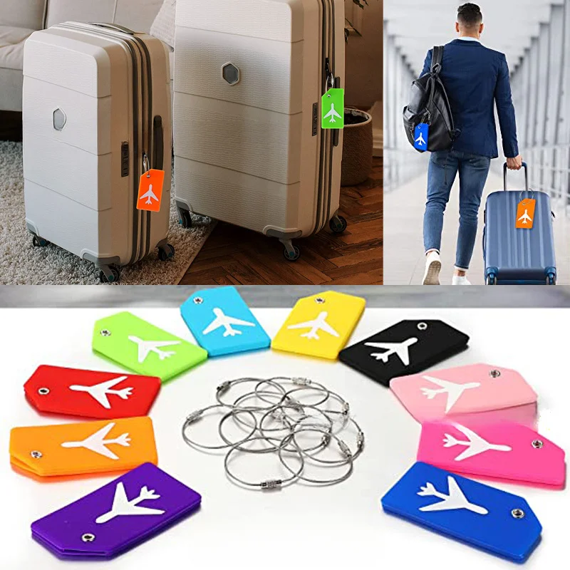 Soft Rubber Plane Prints Lugga - Qantas Travel Accessories avaliação e preço