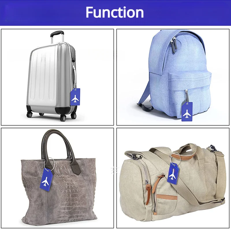 Soft Rubber Plane Prints Lugga - Qantas Travel Accessories avaliação e preço