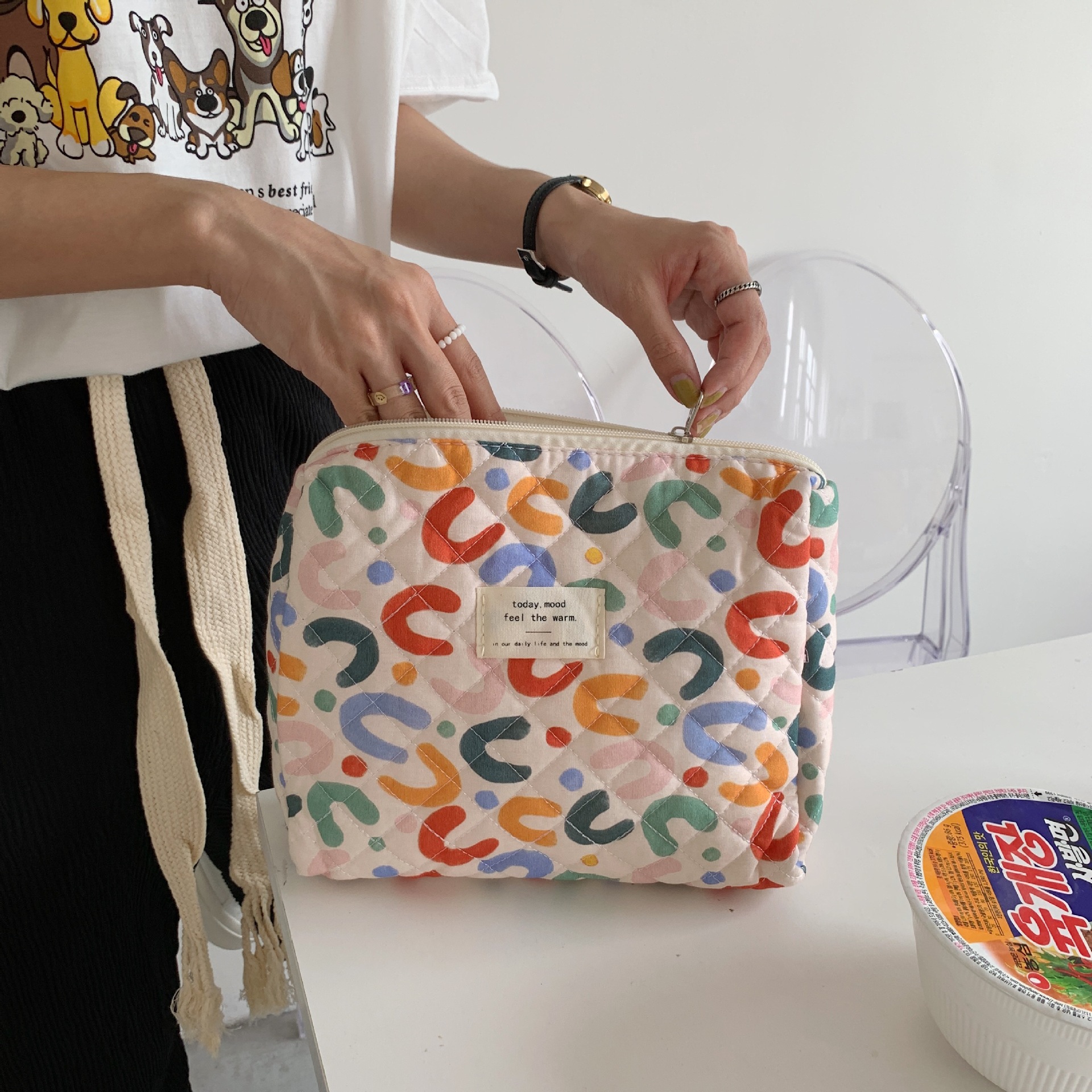 Baby Diaper Bag Cartoon Print  - Travel Accessories With Baby avaliação e preço