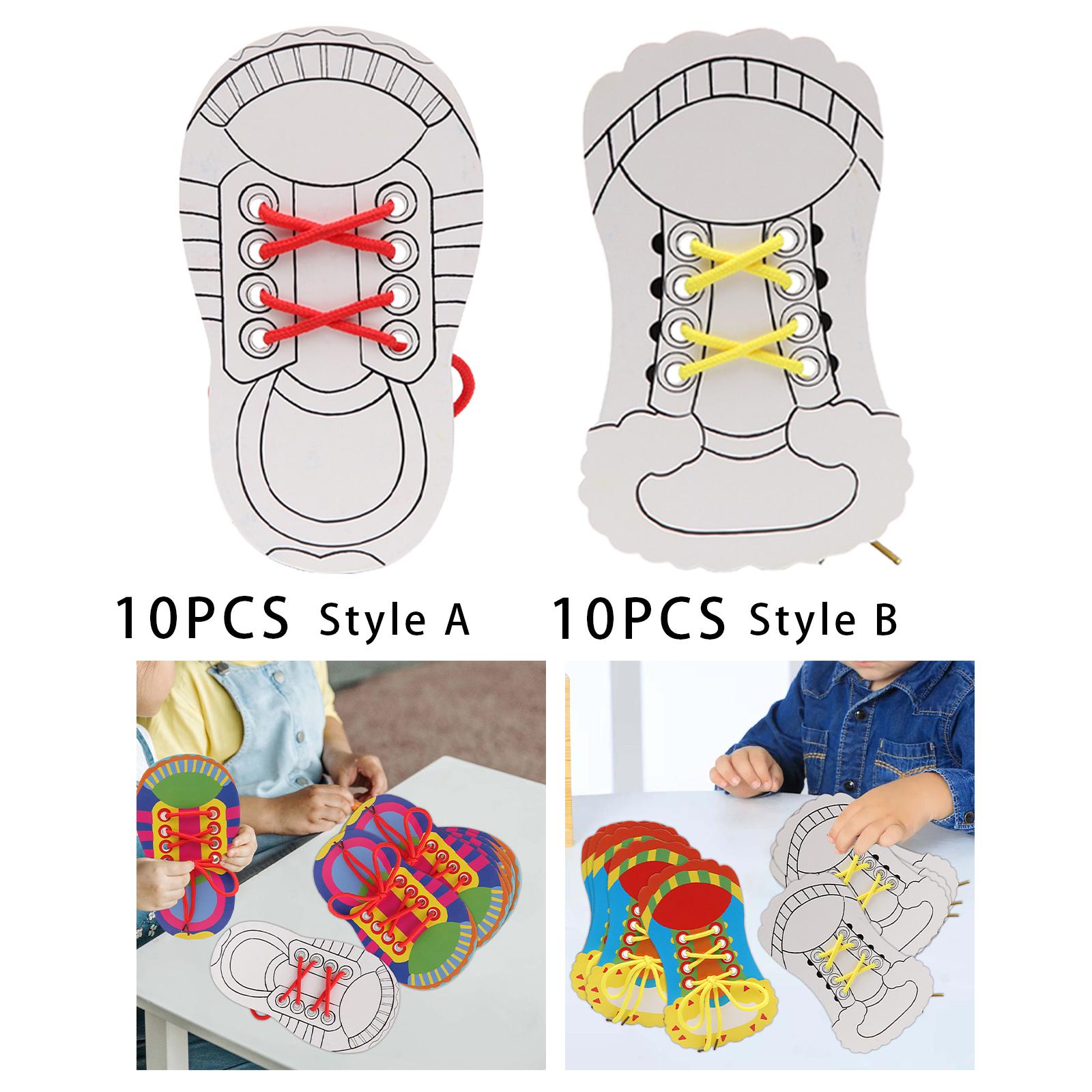 10 Pieces Child Busy Board Tie - Travel Accessories With Toddler avaliação e preço