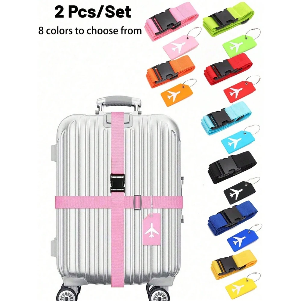 Luggage Strap Set with Luggage - Travel Accessories Unique avaliação e preço