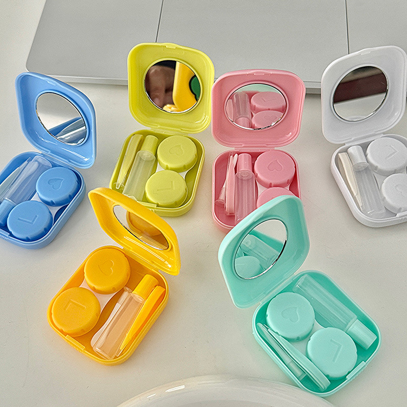 Mini Contact Lenses Case Solid - Travel Video Accessories avaliação e preço