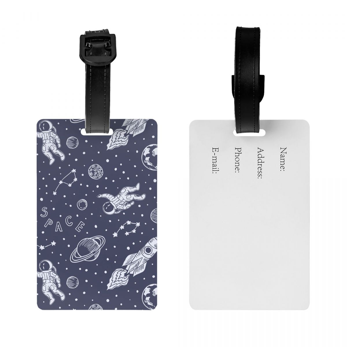 Custom Space And Astronaut Lug - Travel Accessories Unique avaliação e preço