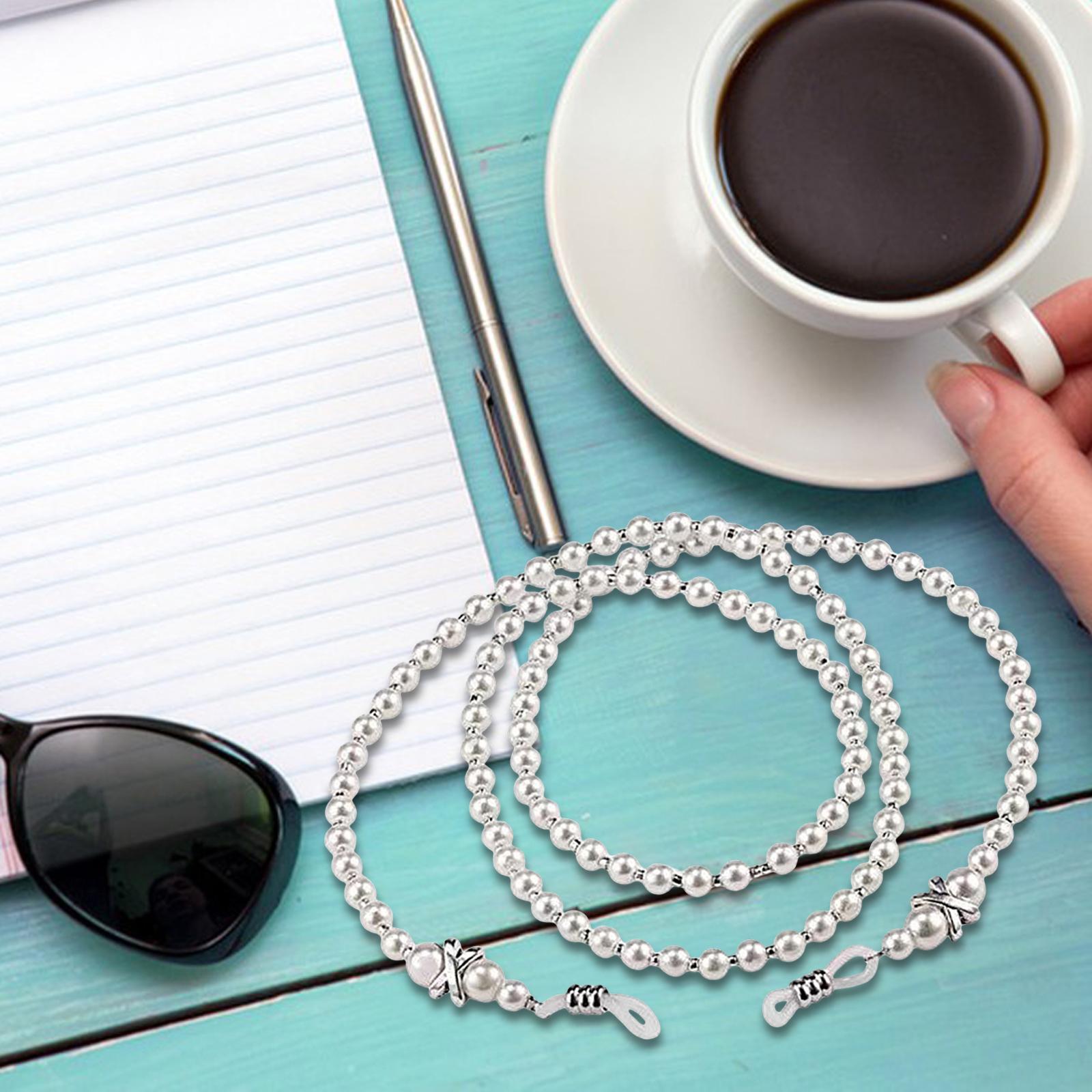 Beaded Eyeglass Chain Reading  - Travel Reading Accessories avaliação e preço