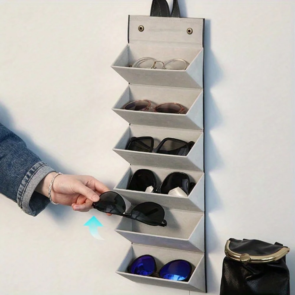 Multi-slot Portable Glasses Or - Travel Accessories Display avaliação e preço