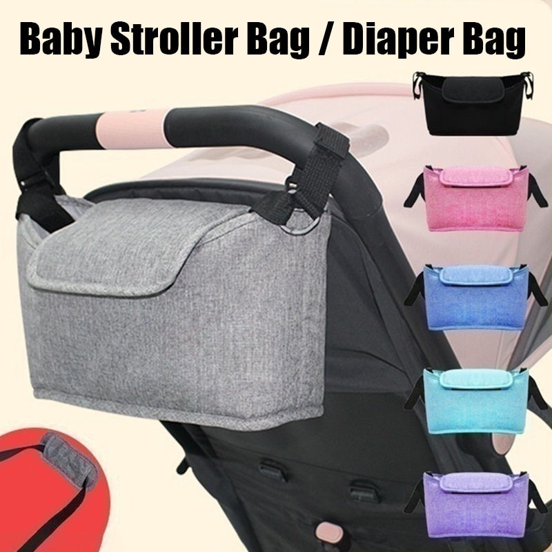 Baby Stroller Hanging Bags Mom - Travel Accessories With Baby avaliação e preço