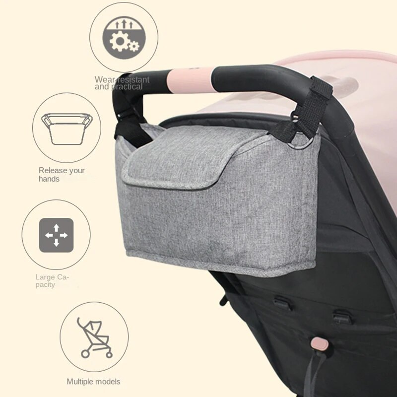 Baby Stroller Hanging Bags Mom - Travel Accessories With Baby avaliação e preço