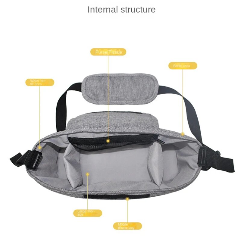 Baby Stroller Hanging Bags Mom - Travel Accessories With Baby avaliação e preço