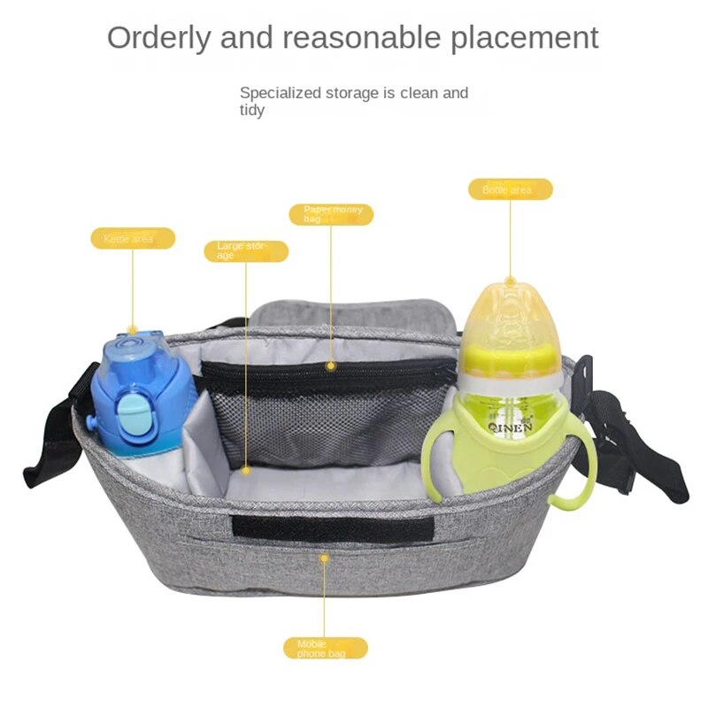 Baby Stroller Hanging Bags Mom - Travel Accessories With Baby avaliação e preço