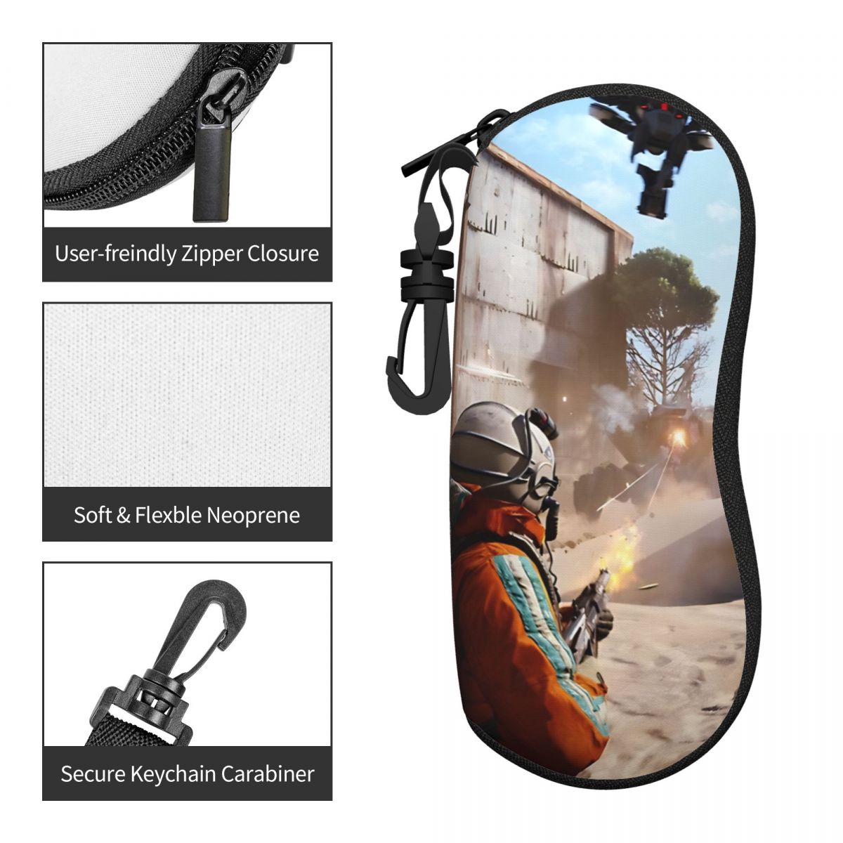 ARC Raiders Glasses Case Trave - Travel Reading Accessories avaliação e preço
