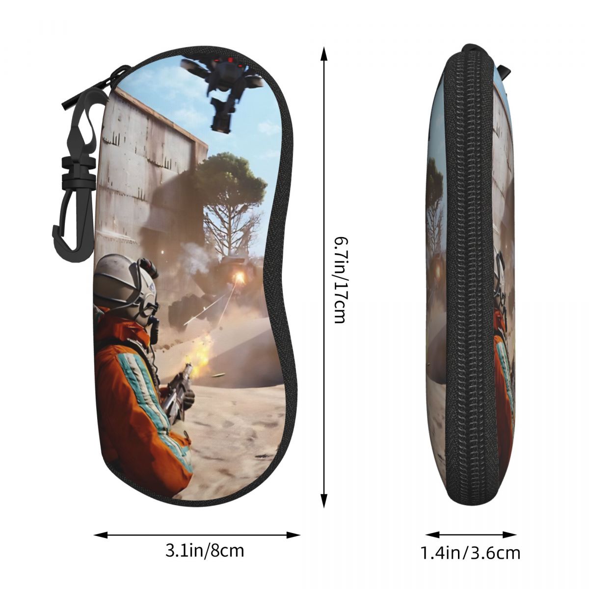 ARC Raiders Glasses Case Trave - Travel Reading Accessories avaliação e preço