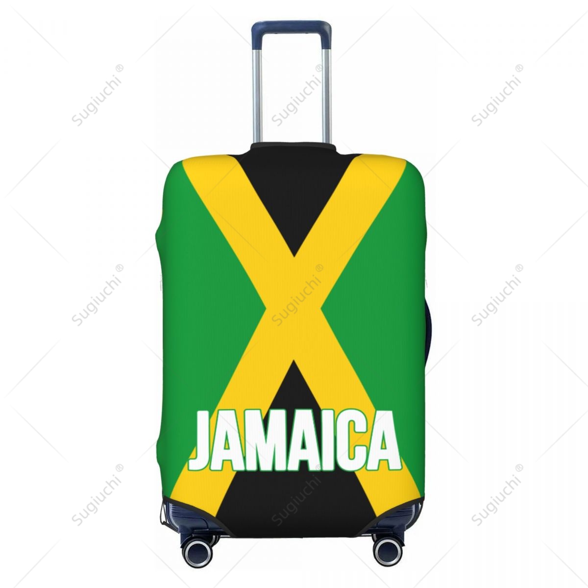 Jamaica Flag Luggage Cover Sui - Travel Accessories For Jamaica avaliação e preço