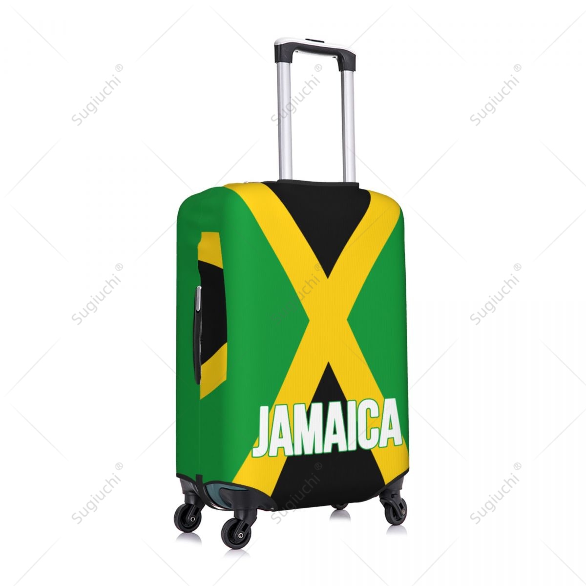 Jamaica Flag Luggage Cover Sui - Travel Accessories For Jamaica avaliação e preço