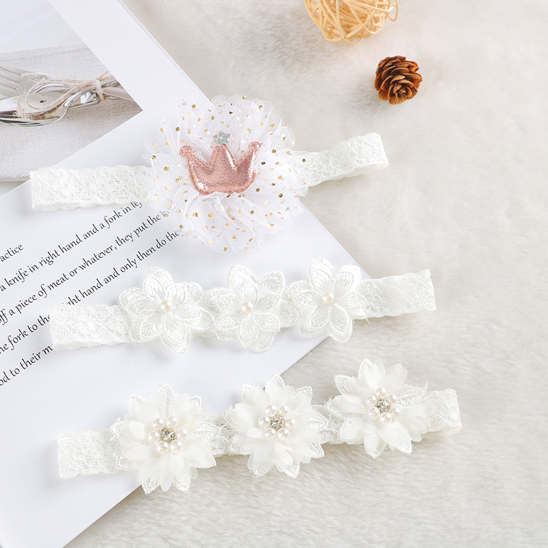 baby headband Flower Bows Crow - Travel Accessories With Baby avaliação e preço
