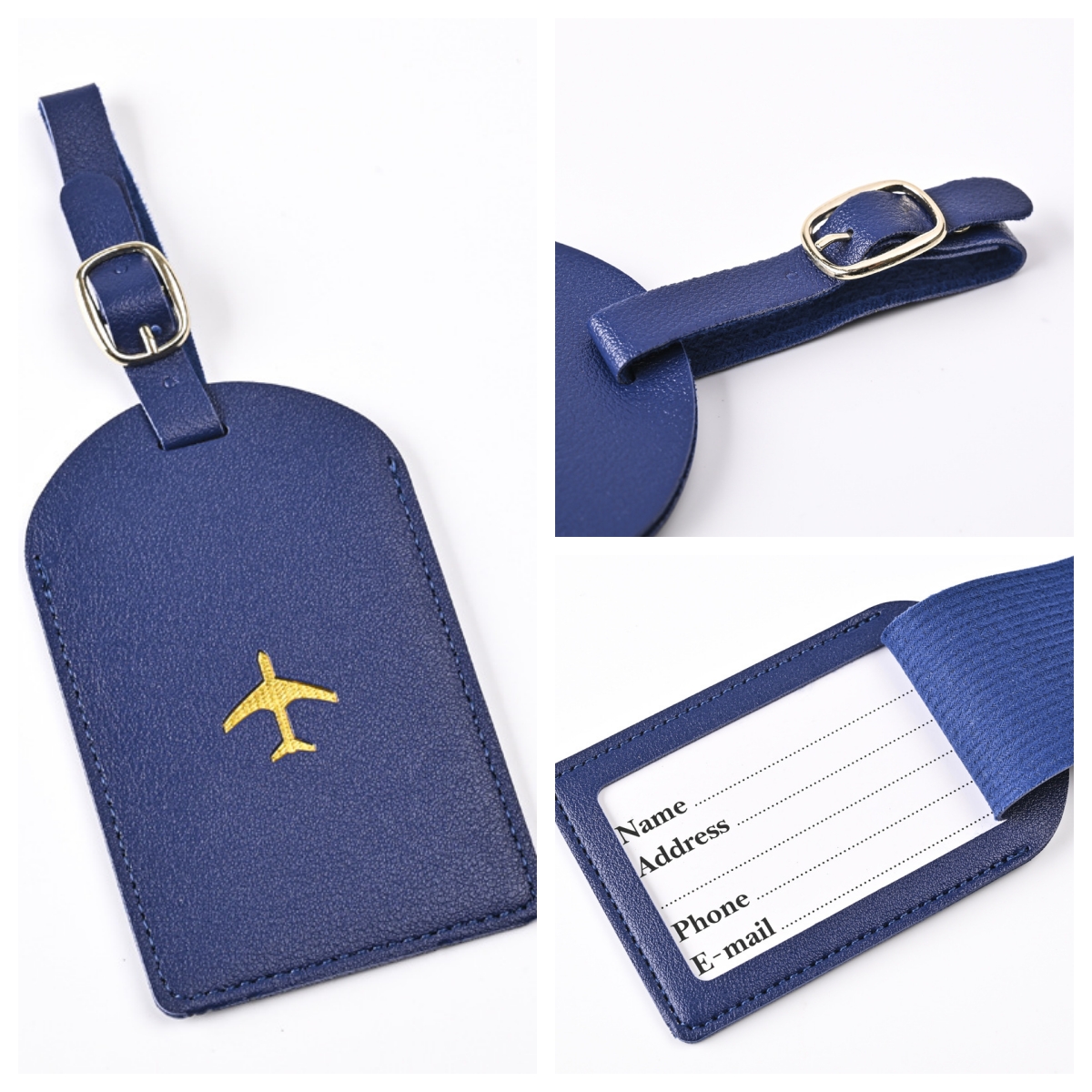Thicken PU Hot Stamping Aircra - Qantas Travel Accessories avaliação e preço