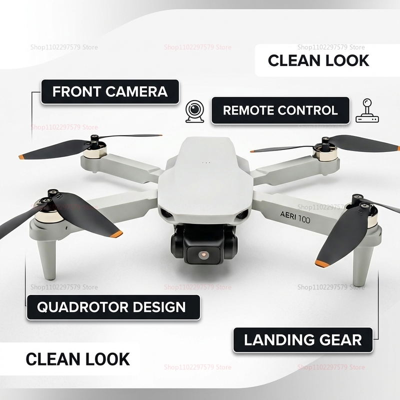 Mini Dronеs Aeri100 8K Profess - Travel Video Accessories avaliação e preço