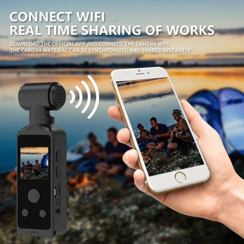 4K Ultra HD Pocket Action Came - Travel Video Accessories avaliação e preço