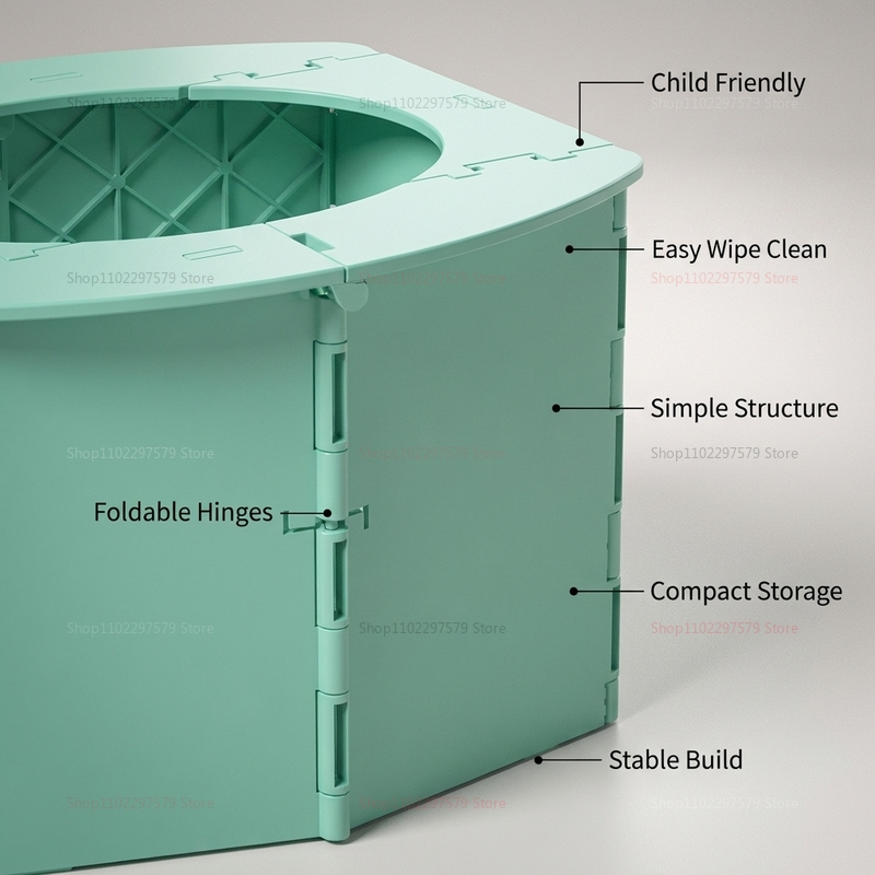 Foldable Portable Travel Potty - Travel Accessories With Toddler avaliação e preço