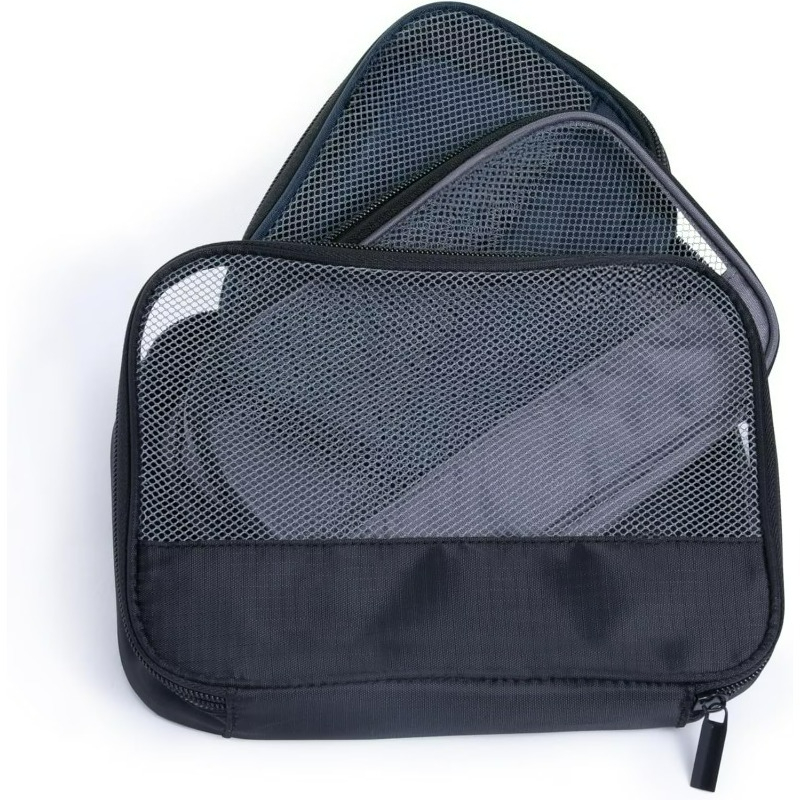 Travel 3 Piece Mesh Expandable - Travel Accessories Packing Cubes avaliação e preço