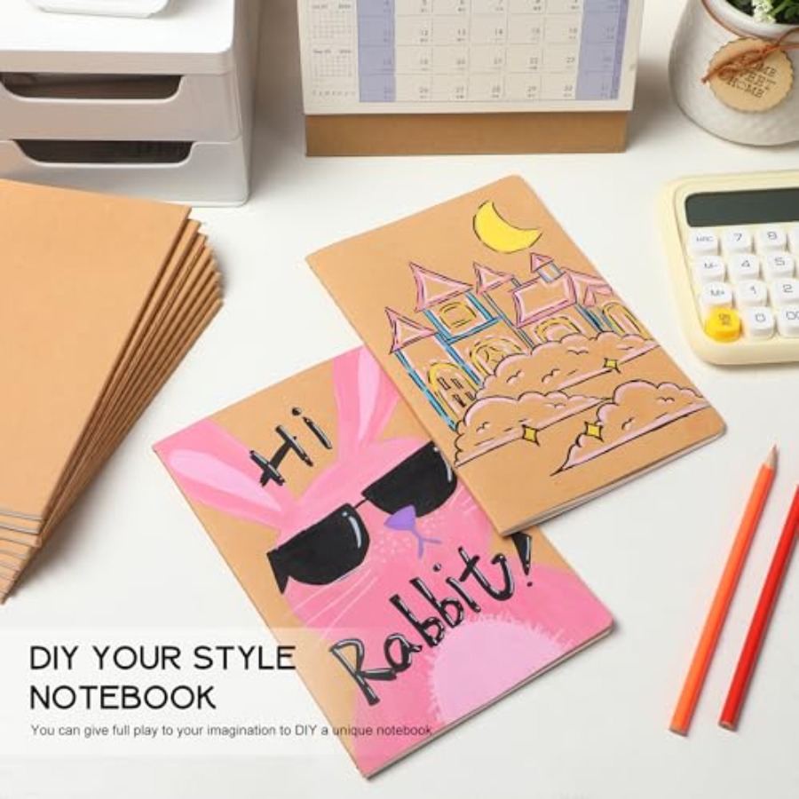 Pack A5 Kraft Paper Notebook L - Travel Notebook Journal avaliação e preço