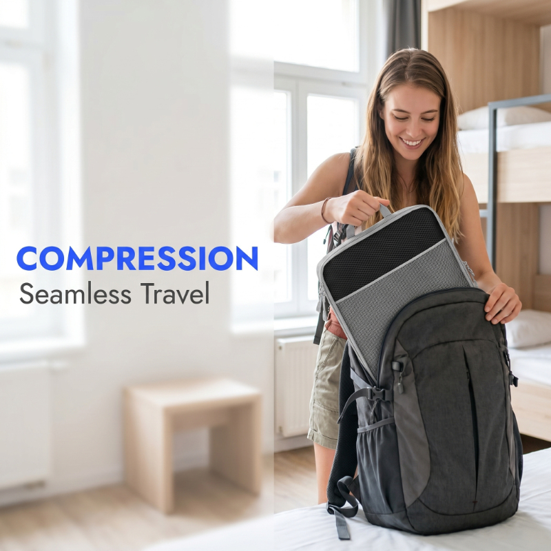 Travel Gear Accessories 5PCS C - Travel Accessories Packing Cubes avaliação e preço