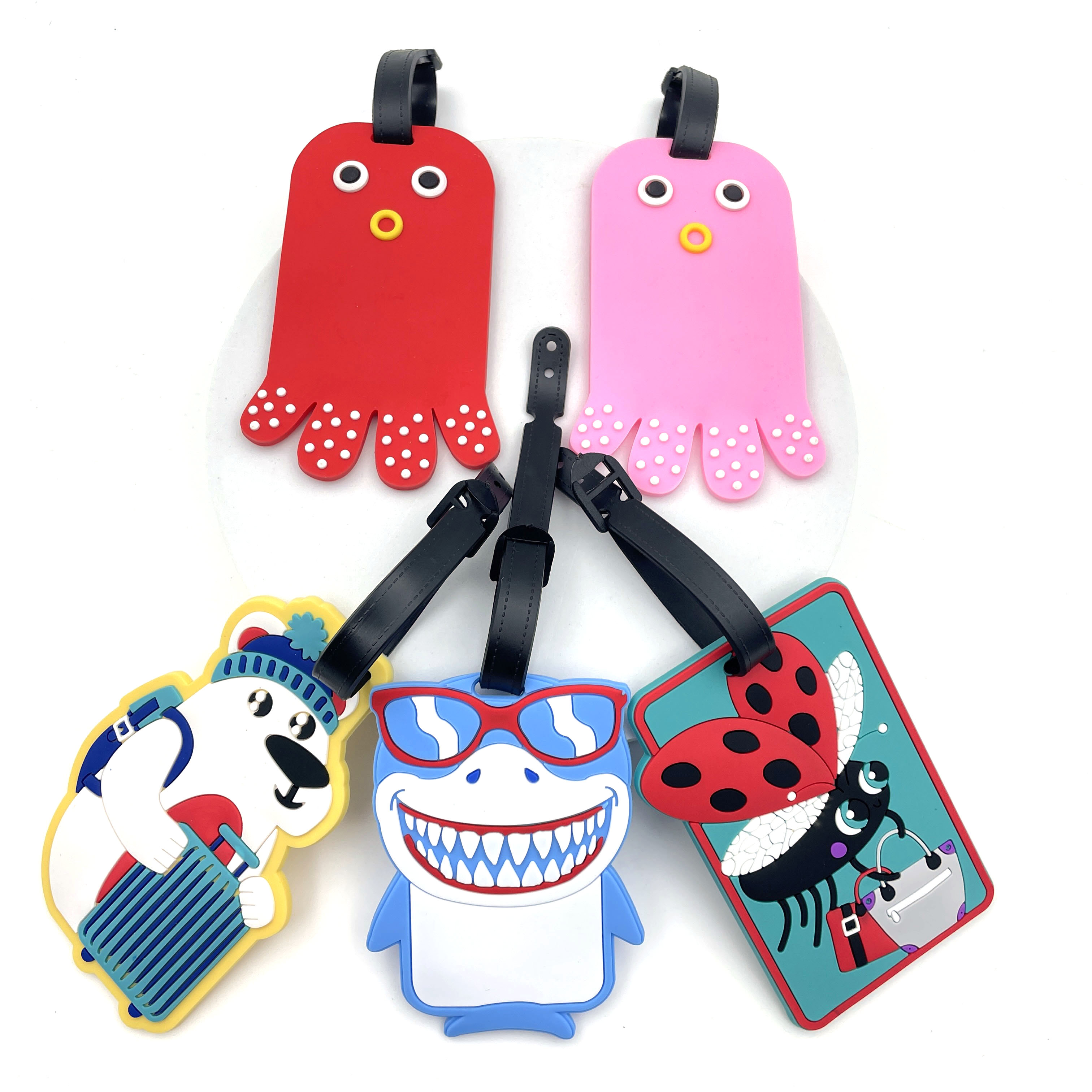 1PCS Geometric Soft Silicone L - Travel Accessories Unique avaliação e preço