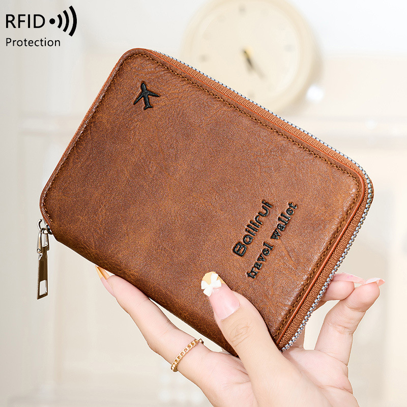 New Travel Passport Wallet Men - Travel Accessories Plane avaliação e preço