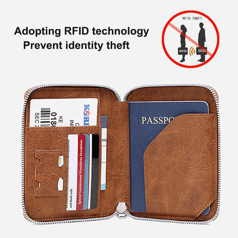 New Travel Passport Wallet Men - Travel Accessories Plane avaliação e preço