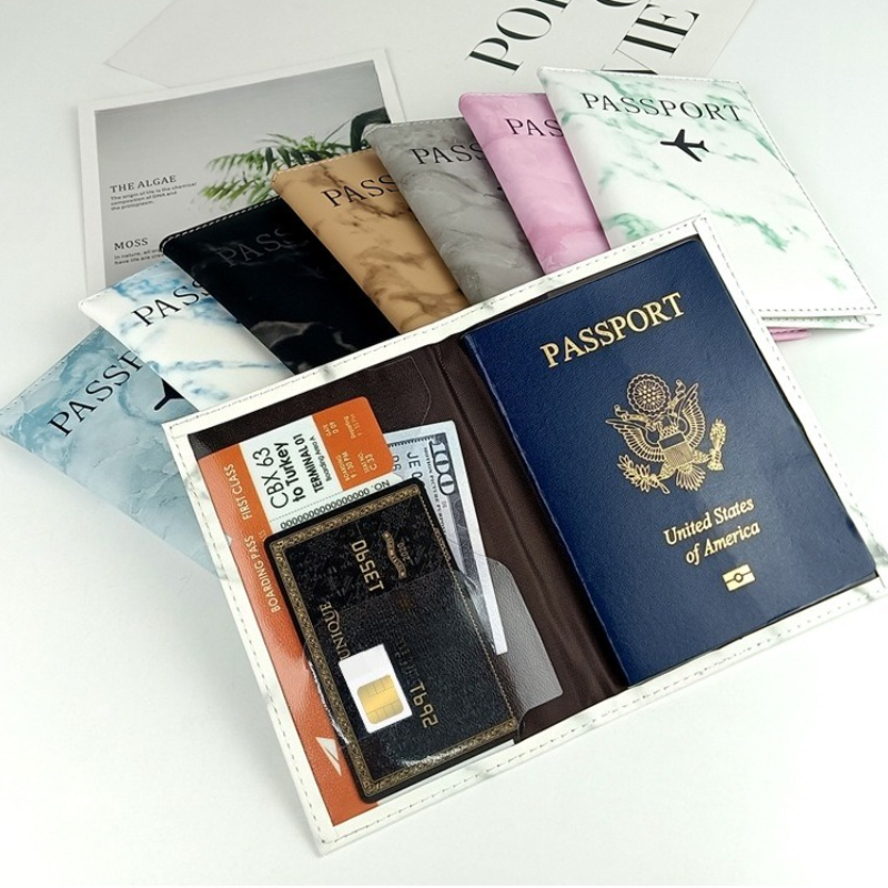 PU Leather Passport Cover Simp - Qantas Travel Accessories avaliação e preço