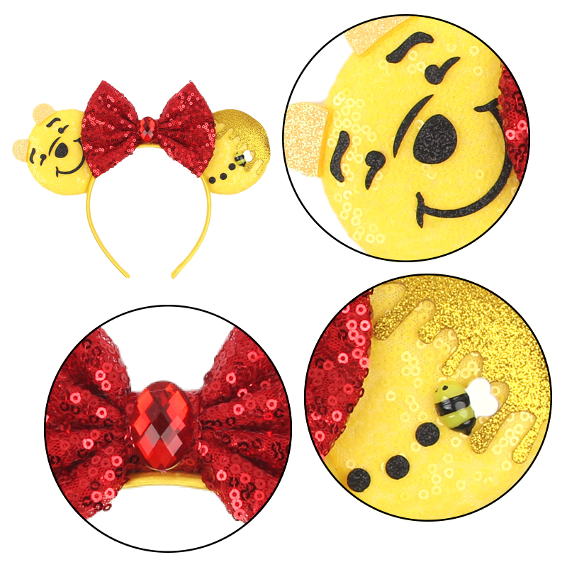 Winnie the Pooh Mouse  Ears He - Travel Accessories Girls avaliação e preço