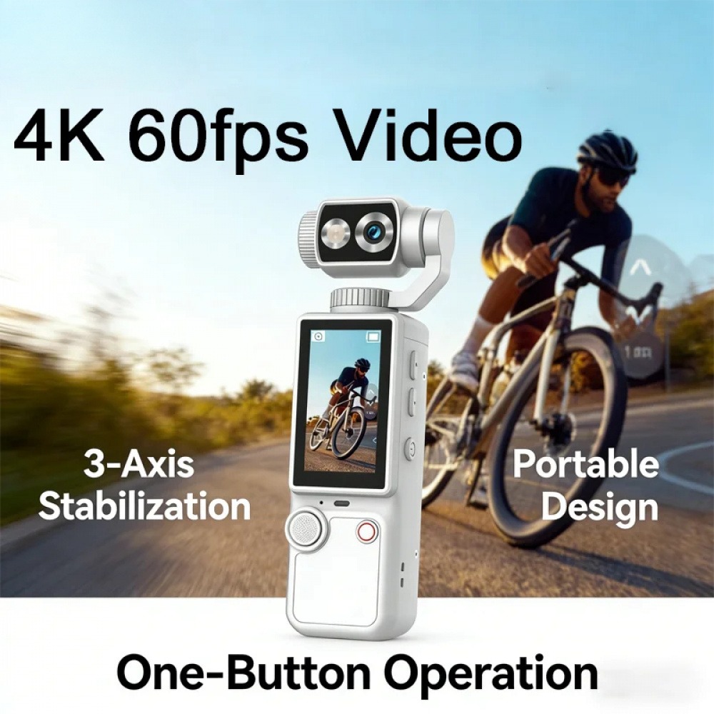 New 4K HD WiFi Sports Wearable - Travel Video Accessories avaliação e preço