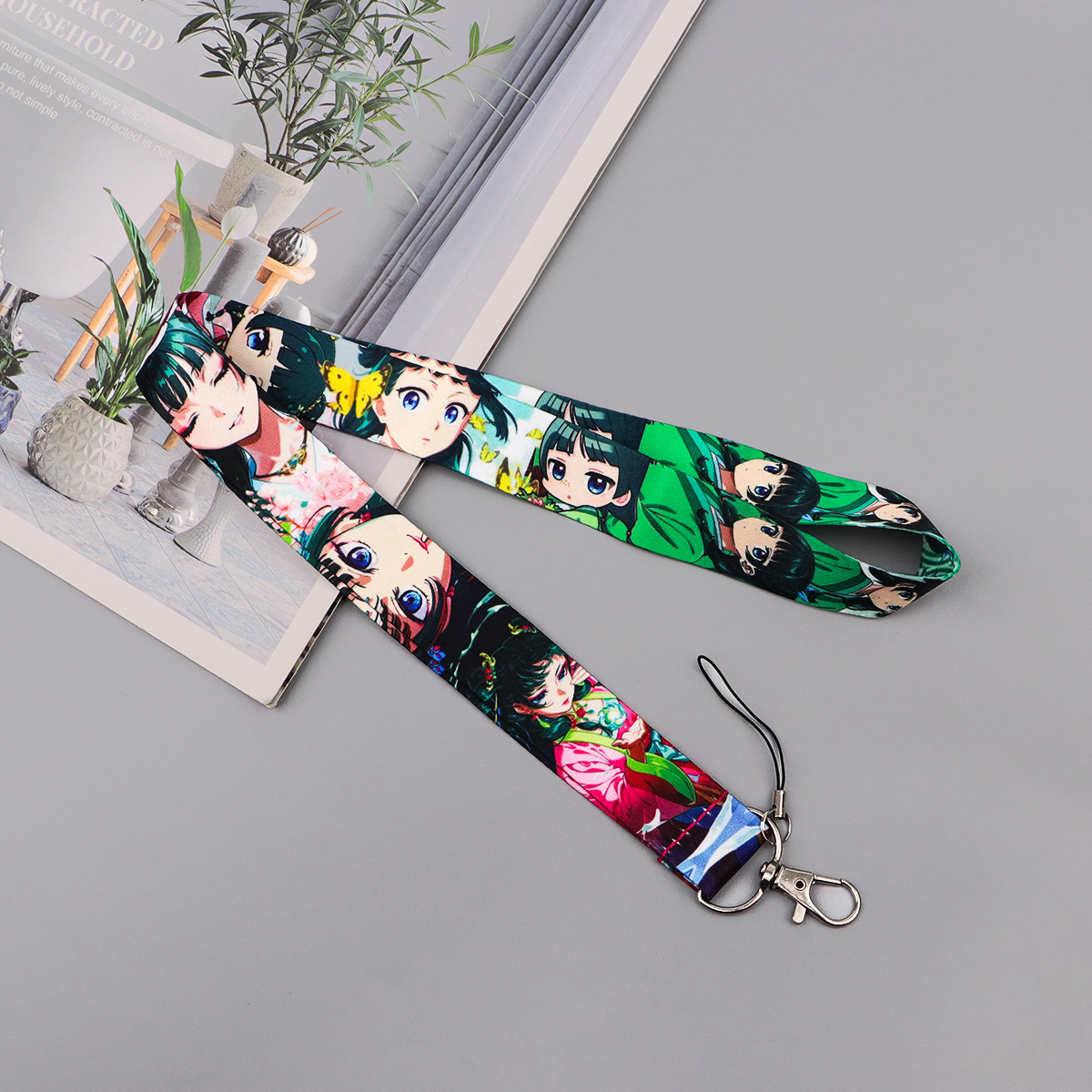 Cute Anime Girl Lanyard Neck S - Travel Accessories Girls avaliação e preço