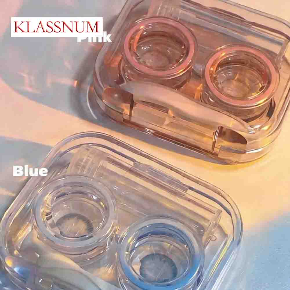 KLASSNUM Cute Contact Lens Cas - Travel Accessories Kit For Women avaliação e preço