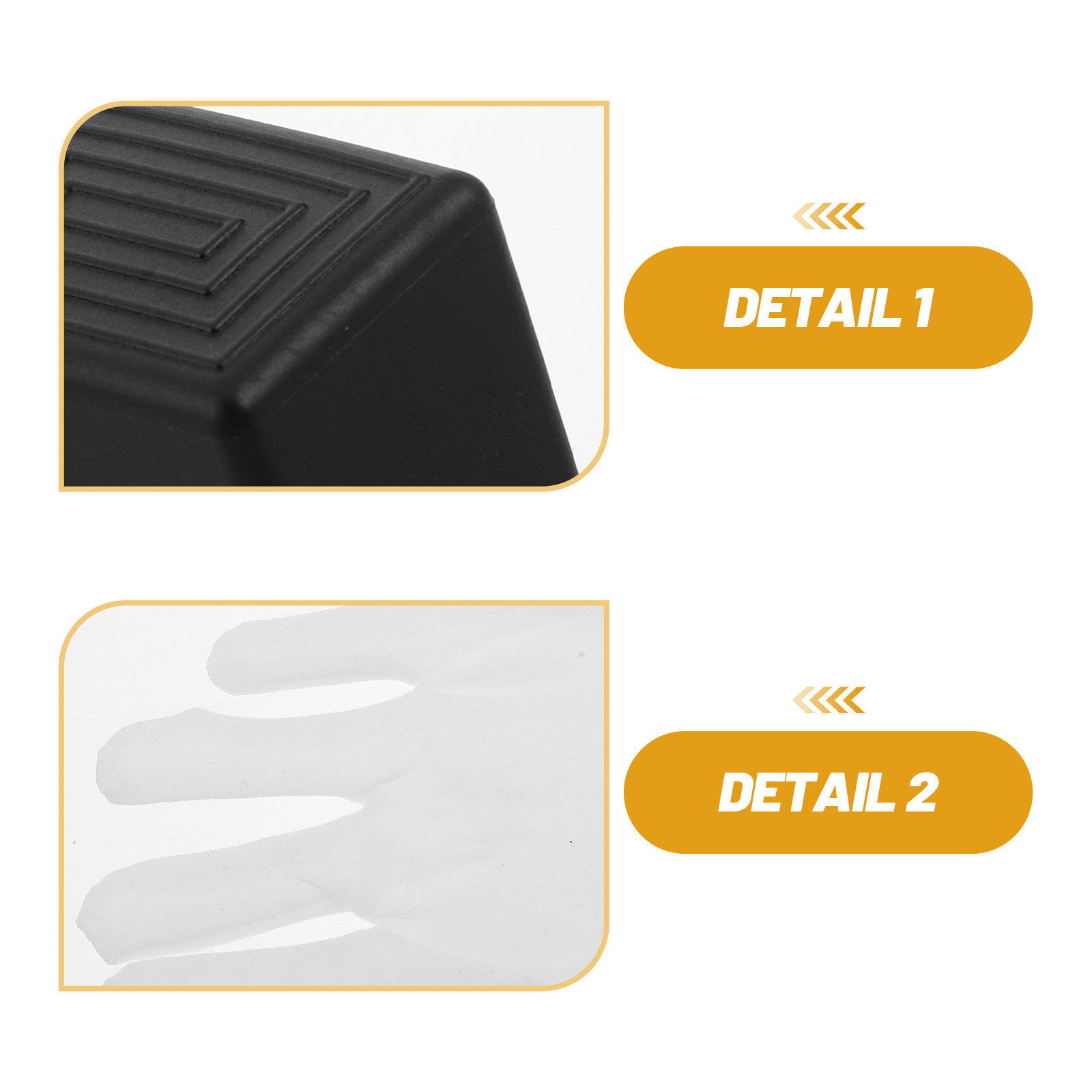 1Set Roof Rack End Cap Car Lug - Luggage Cover Protector avaliação e preço