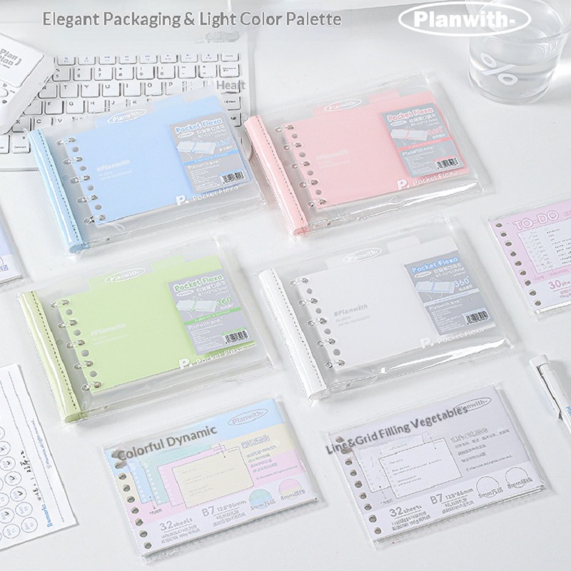 Planwith Mini B7 Loose Leaf No - Travel Notebook Journal avaliação e preço