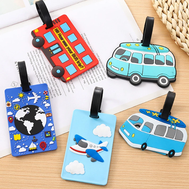 Cute Cartoon Cars PVC Silicone - Travel Accessories Unique avaliação e preço