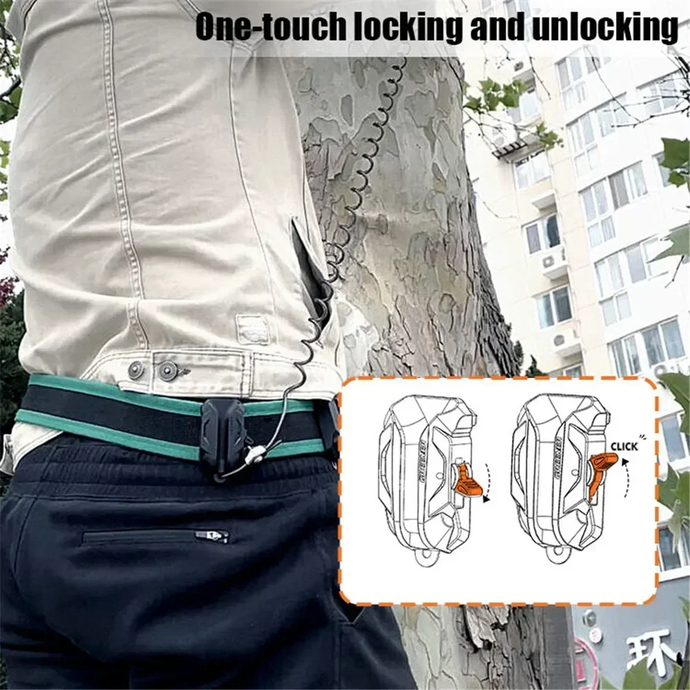 New Wearable Belt Pouch Heavy  - Travel Accessories Kit Bag avaliação e preço