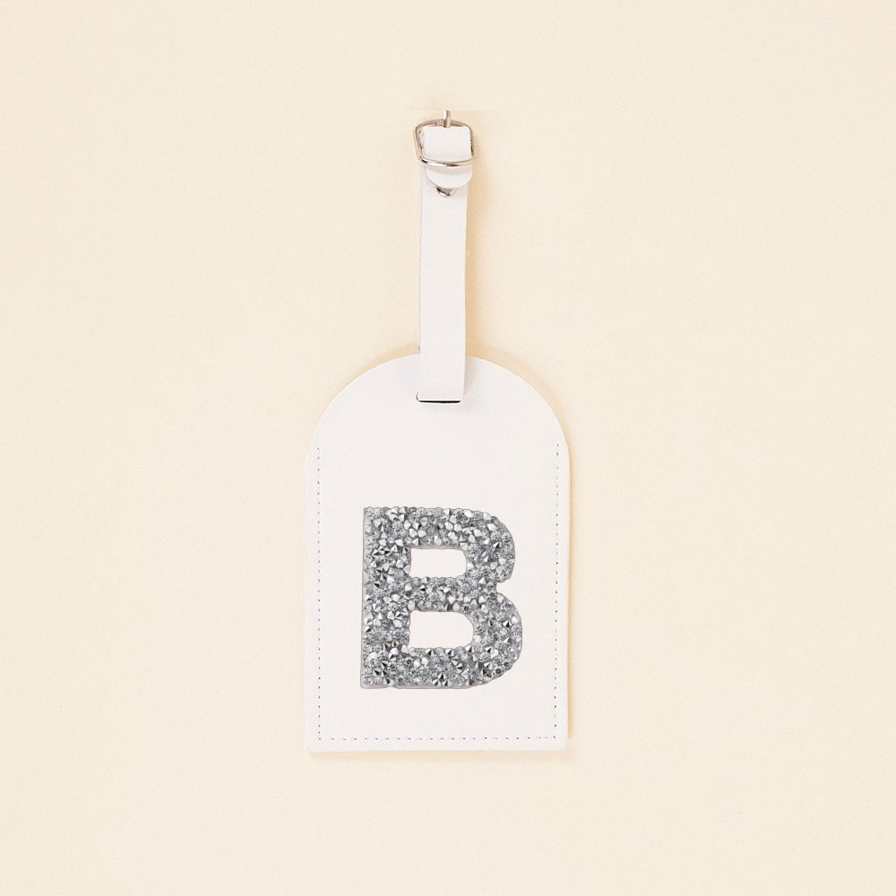 A-Z Rhinestone Monogram Leathe - Travel Accessories Unique avaliação e preço