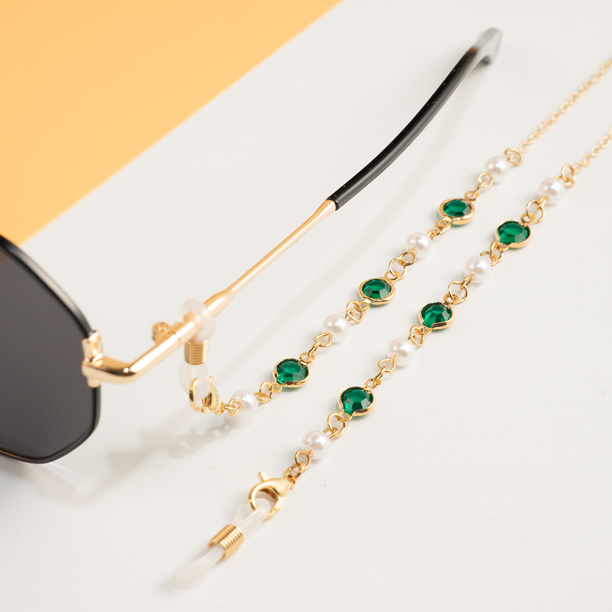 Anti Loss Glasses String Pearl - Travel Reading Accessories avaliação e preço