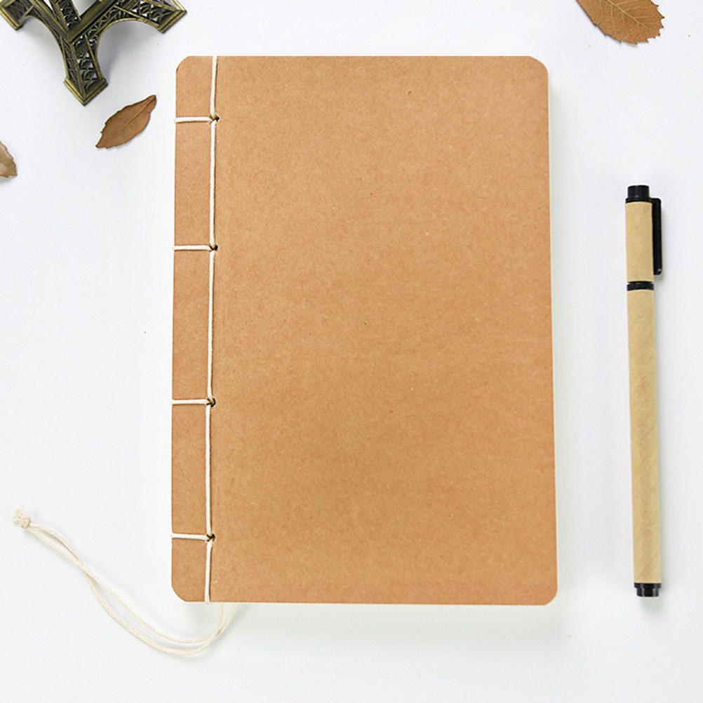 1Pcs A5 Retro Kraft Paper Note - Travel Notebook Journal avaliação e preço