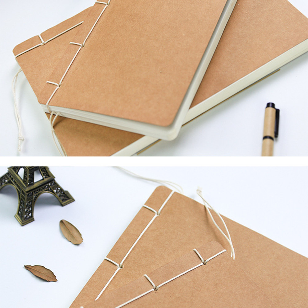 1Pcs A5 Retro Kraft Paper Note - Travel Notebook Journal avaliação e preço