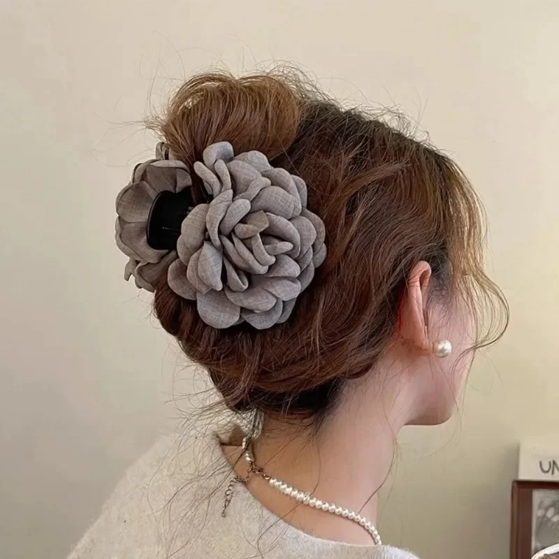 French Fabric Rose Flower Hair - Travel Accessories Girls avaliação e preço