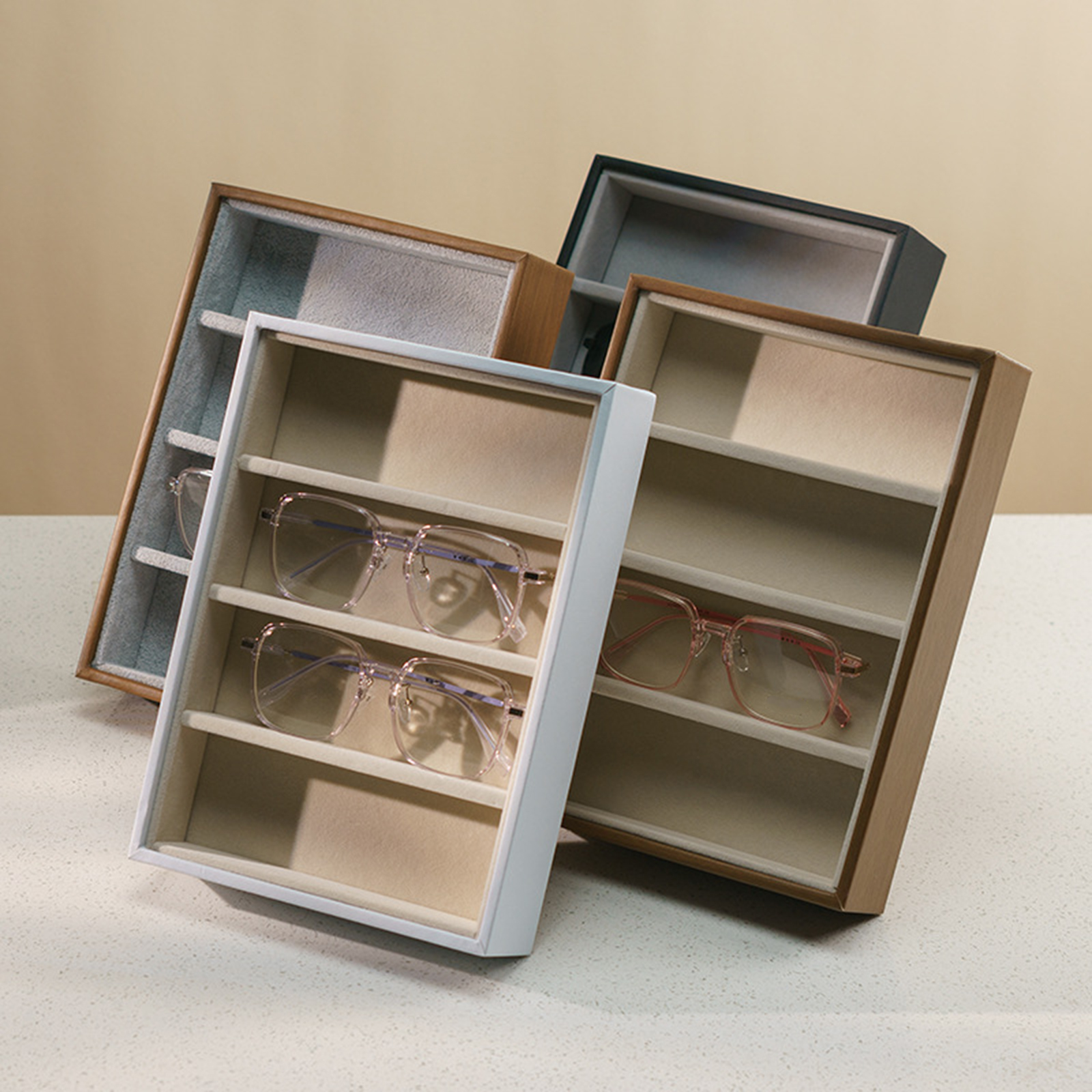 Glasses Display Tray Eyeglass  - Travel Accessories Display avaliação e preço