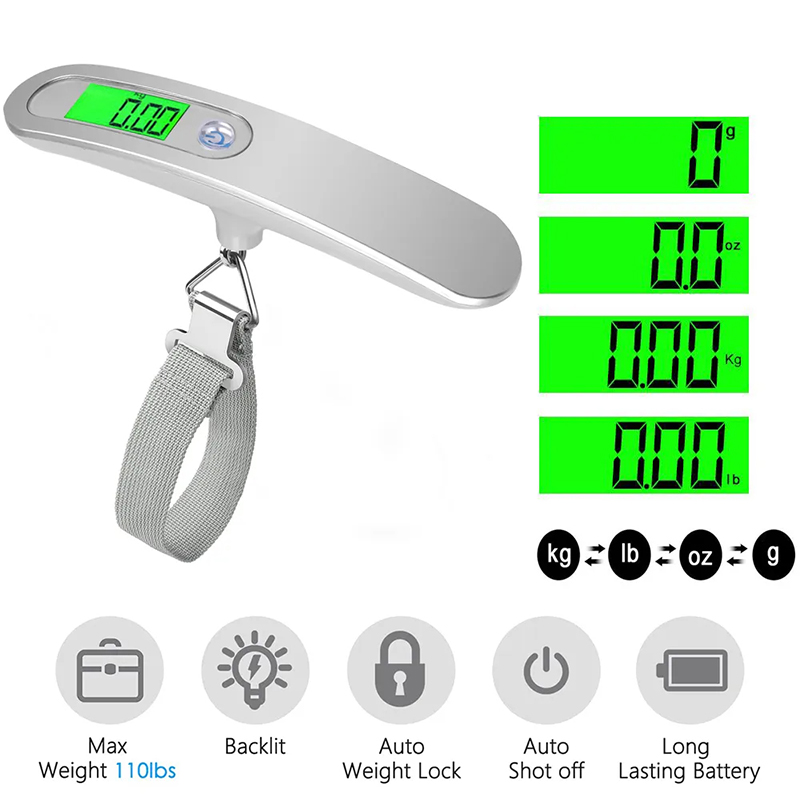 50kg/110 Pound Portable Hangin - Travel Accessories Display avaliação e preço