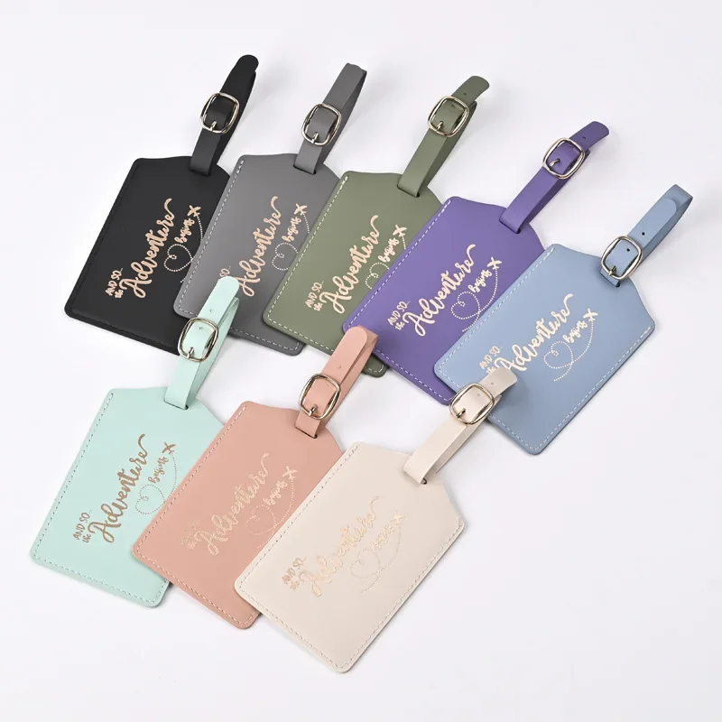 Pu Leather Travel Luggage Tag  - Qantas Travel Accessories avaliação e preço