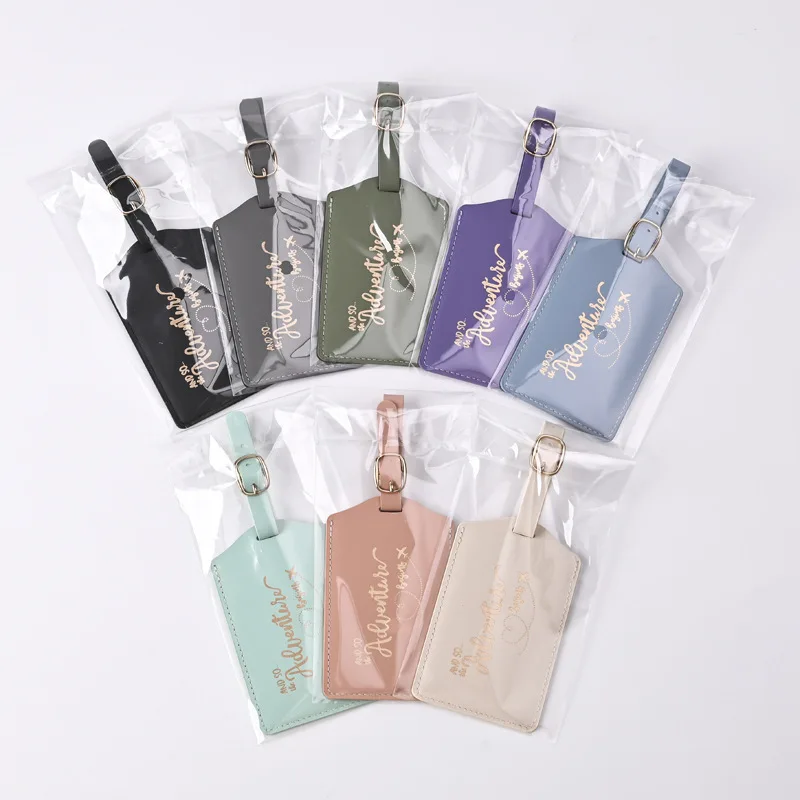 Pu Leather Travel Luggage Tag  - Qantas Travel Accessories avaliação e preço