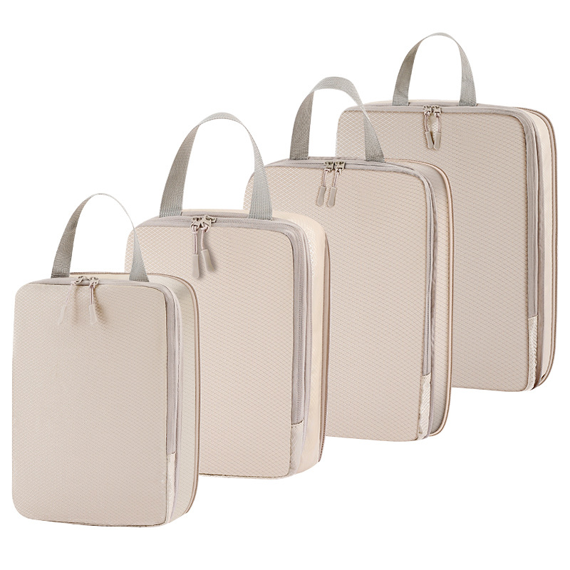 4Pcs/set Compression Packing C - Travel Accessories Packing Cubes avaliação e preço