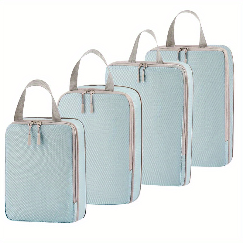4Pcs/set Compression Packing C - Travel Accessories Packing Cubes avaliação e preço