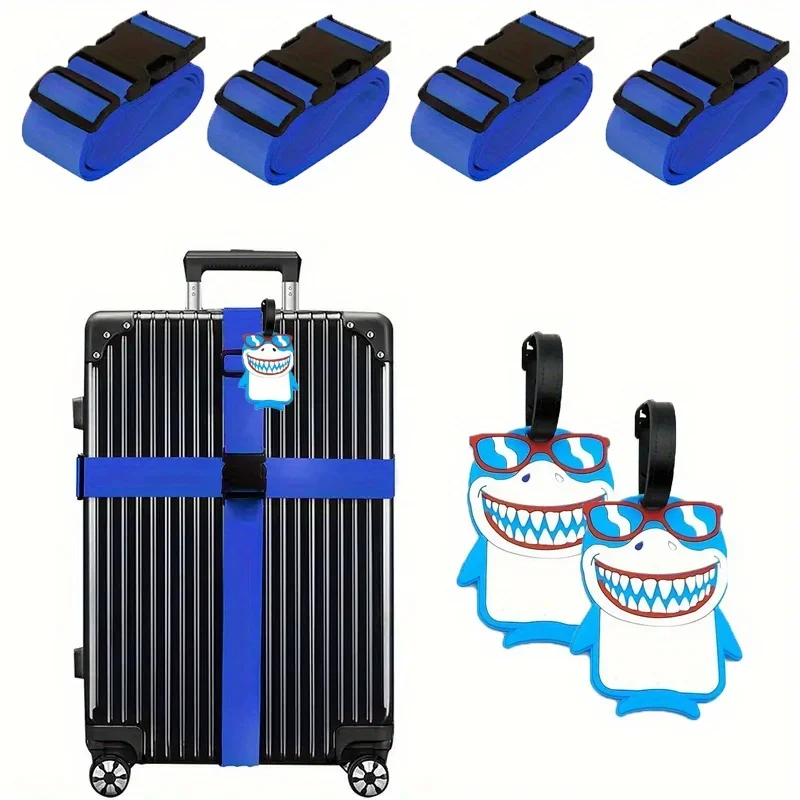 6 Pack Luggage Straps Luggage  - Travel Accessories Plane avaliação e preço