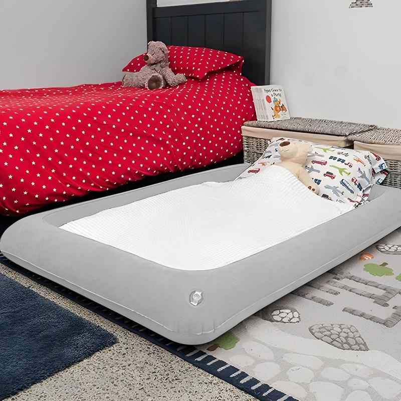 Baby Inflatable Travel Bed Air - Travel Accessories Plane avaliação e preço